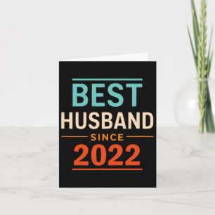 Best Husband Since 2022 2th Wedding Anniversary 2 Card