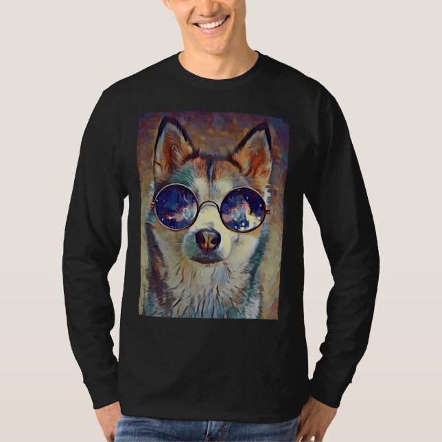 Best Husky For Husky  Mum Dad T-Shirt (Front)