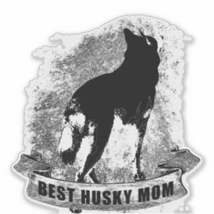 BEST HUSKY MOM Banner