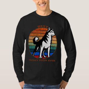 Best Husky Mum Ever Slim Fit  Relaxed Fit T-Shirt