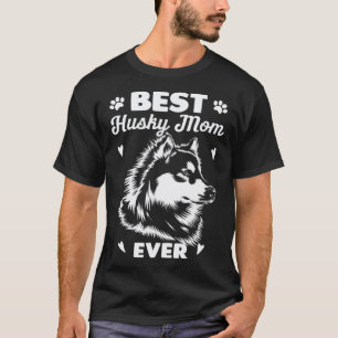 Best Husky Mum Siberian Husky T-Shirt