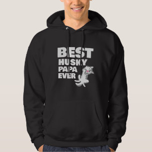 Best Husky Papa Ever Hoodie