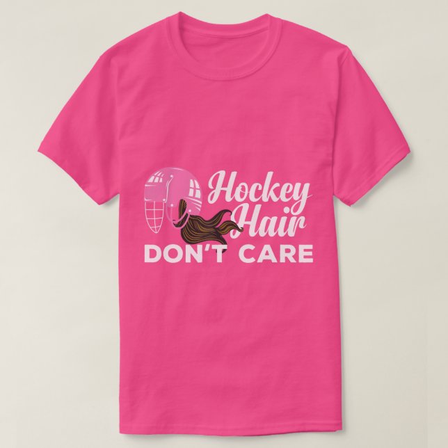 Best Ice Hockey Art Women Girls Ice Hockey Lover H T-Shirt (Design Front)