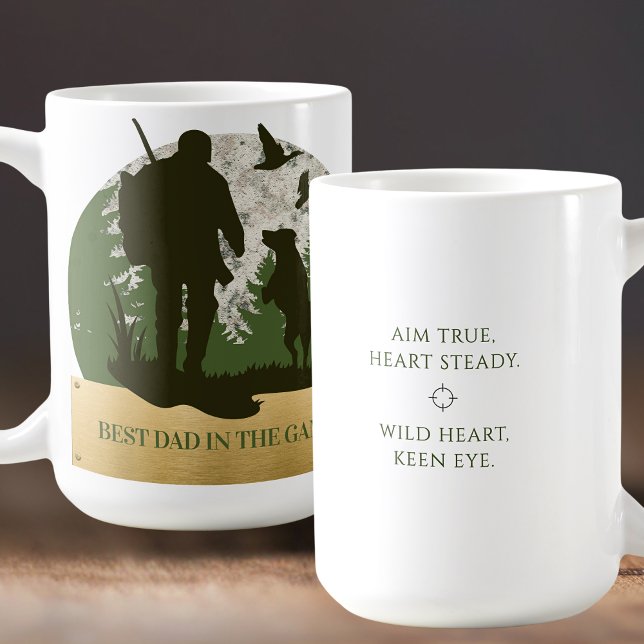 Best in the Game Personalised Gift Coffee Mug (Best in The Game Trendy Camo Hunting Quote Mug. Available in a variety of colors & styles)