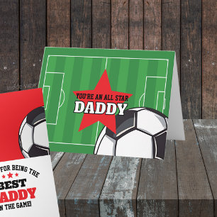 Best in the Game Soccer Personalised Gift Card