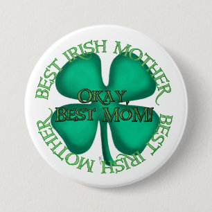 Best Irish Mother button