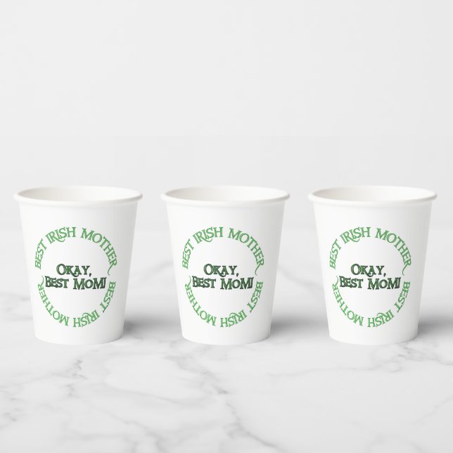 Best Irish Mother paper cups (Multi)
