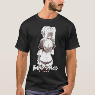 Best Japan Maid Band Art T-Shirt