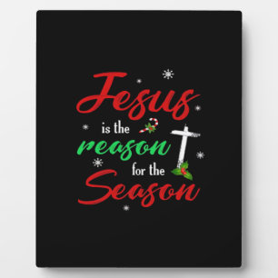 Best Jesus Is For Season Christmas Holiday Plaque