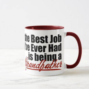 Best Job is Being a Grandfather Mug