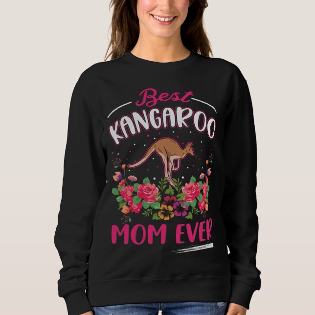 Best Kangaroo Mom Ever Australia Kangaroo 1 Sweatshirt (Front)