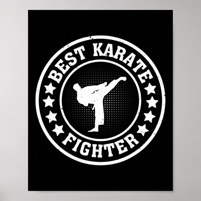 Best Karate Fighter - Karate Fighter Karate  Poster (Front)