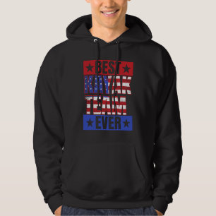 Best Kayak Team Ever Kayaking Kayaker Boating Gra Hoodie