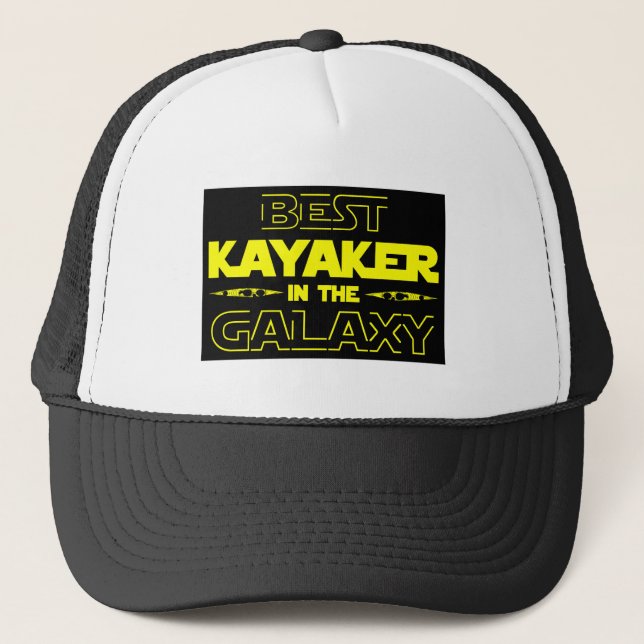 Best Kayaker In The Galaxy Trucker Hat (Front)