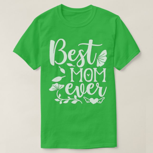 Best Knitting Mom Ever 264  T-Shirt (Design Front)