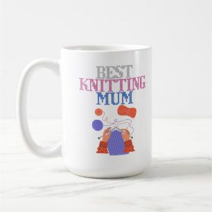 Best knitting mum 01 coffee mug