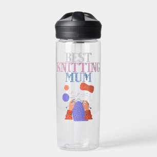 Best knitting mum 01 water bottle