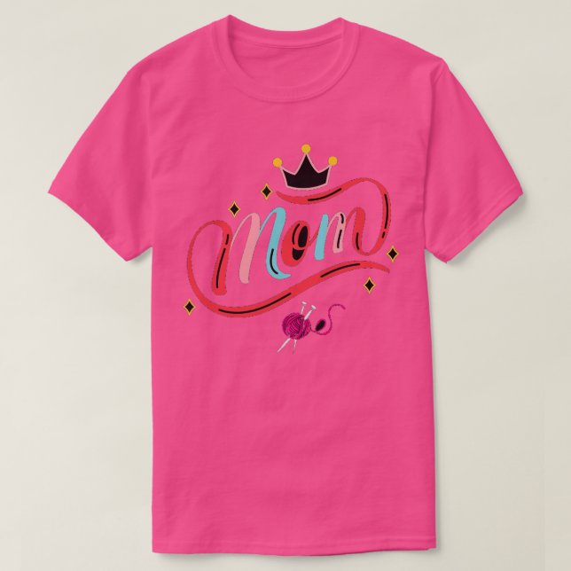 Best Knitting Mum Ever 38  T-Shirt (Design Front)