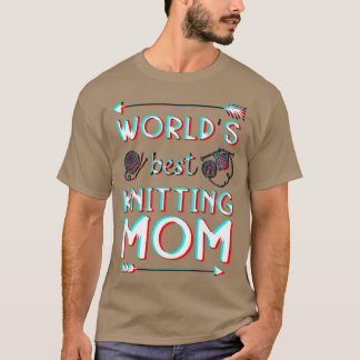 Best Knitting Mum Ever 434  T-Shirt