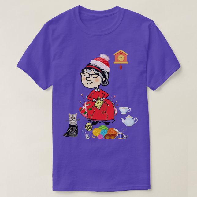Best Knitting Mum Ever 486  T-Shirt (Design Front)