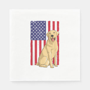 Best Labrador For Men Women Yellow Lab Dog Retriev Napkin