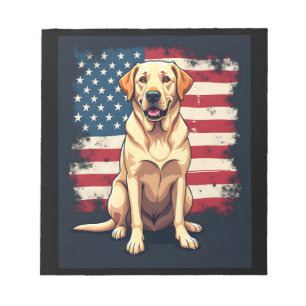 Best Labrador For Men Women Yellow Lab Dog Retriev Notepad