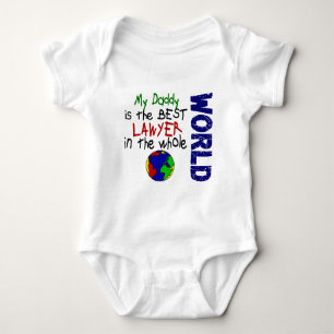 Best Lawyer In World 2 (Daddy) Baby Bodysuit