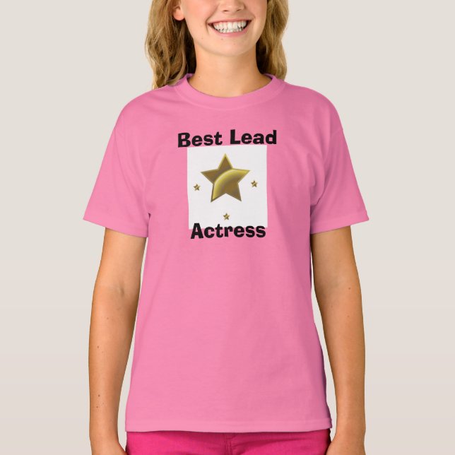 Best Lead Actress T-Shirt (Front)