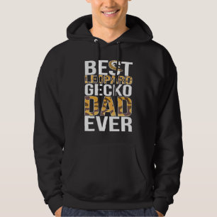 Best Leopard Gecko Dad Ever Leopard Gecko Owner Hoodie