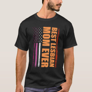 Best Lesbian Mum Ever Pride Month Lgbt T-Shirt