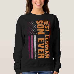 Best Lesbian Son Ever Pride Month Lgbt Sweatshirt