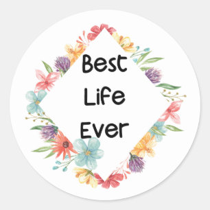 Best Life Ever Stickers 