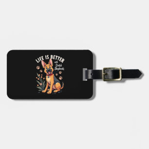 Best life with Anglo-Fran�ais de Petite V�nerie Ta Luggage Tag