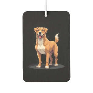 Best life with Dogo Canario Long Sleeve T-Shirt Car Air Freshener