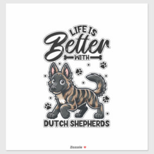 Best life with Dutch Shepherd 