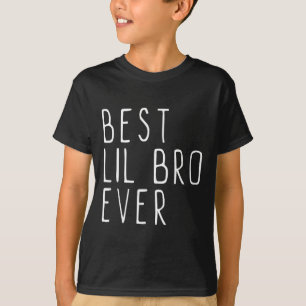 Best Lil Bro Ever Cool Little Brother  T-Shirt