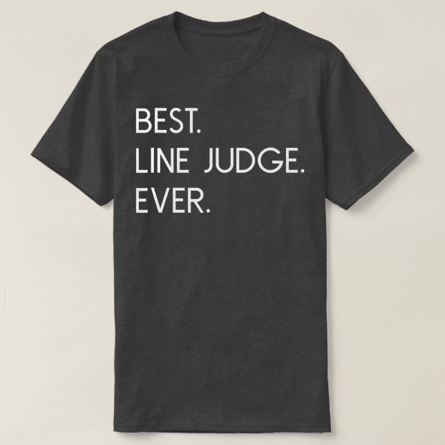 Best Line Judge Ever Volleyball  T-Shirt (Design Front)