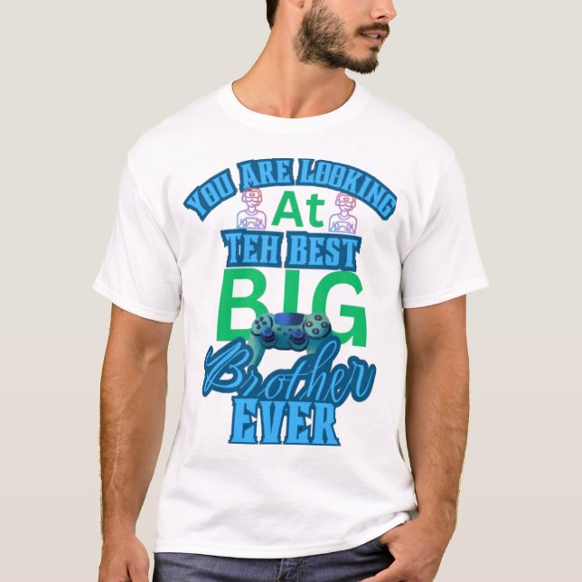 Best Little Brother Ever Shirt (Front)