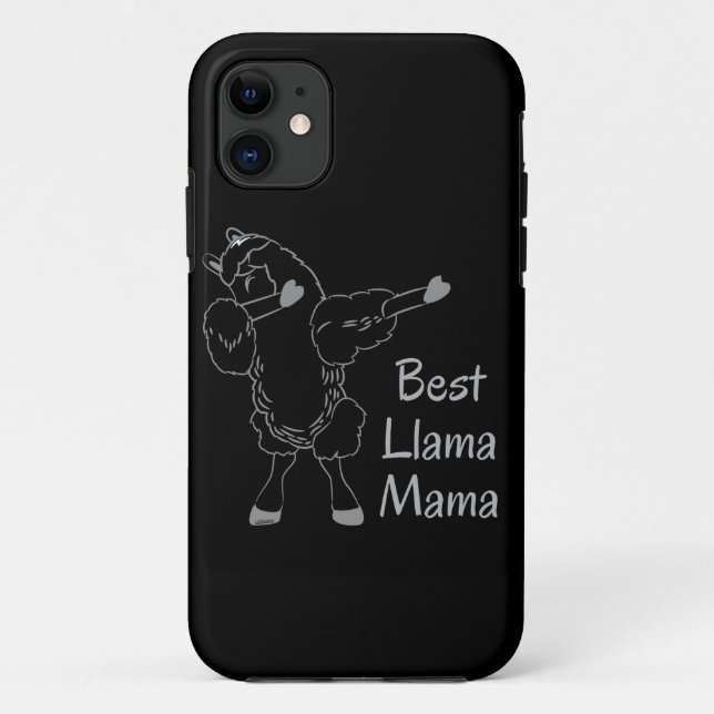 BEST LLAMA MAMA funny mother's day gift idea       Case-Mate iPhone Case (Back)