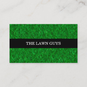 Best Local Lawn Mowing Business Cards