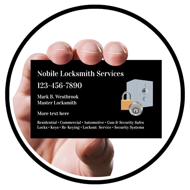 Best Local Locksmith Business Cards (Creator Uploaded)