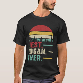 Best Logan Ever Funny Retro Vintage Logan Birthday T-Shirt