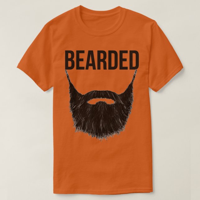 best long beard 3 T-Shirt (Design Front)