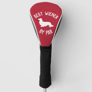 Best Long Hair Wiener Dog by Par Golf Head Cover