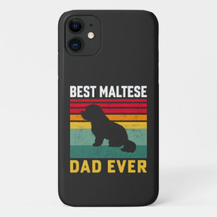 Best Maltese Dad ever, Maltese Dog Dad Case-Mate iPhone Case