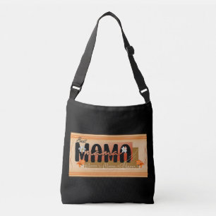 Best Mama Design Mother's Day Crossbody Bag
