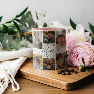 Best Mami Ever Mother's Day Photo Collage Keepsake Two-Tone Coffee Mug