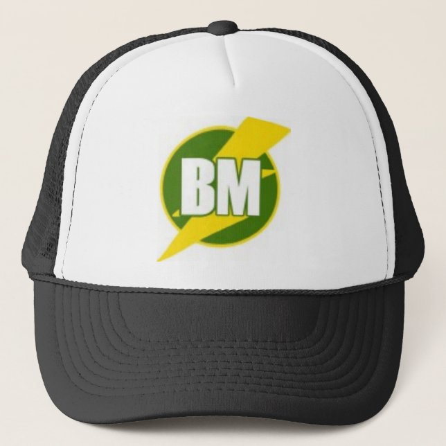 Best Man B/M Trucker Hat (Front)