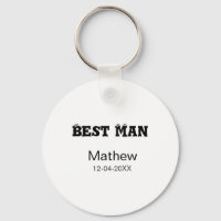 Best man bachelor party add name date simple sdon'