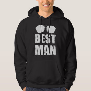 Best Man Bachelor Party Stag Groom Groomsmen Mens Hoodie